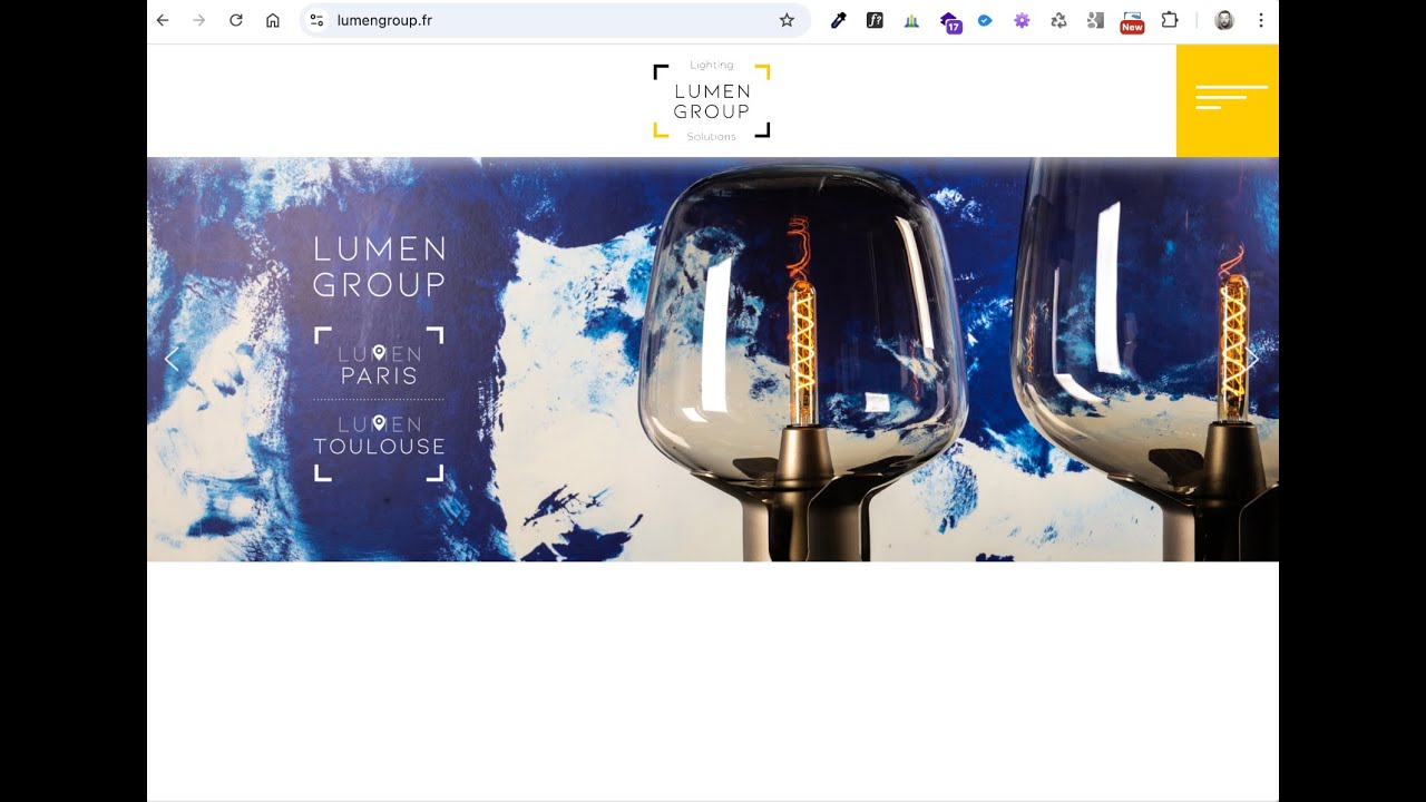Site web Lumen